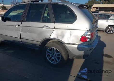 2004 BMW X5 3.0I z USA, uszkodzony, nr VIN 5UXFA13524LU27736